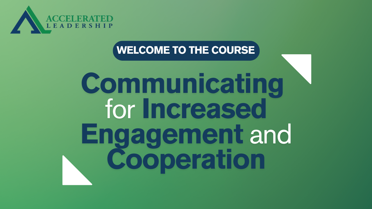 Communicating for Increased Engagement