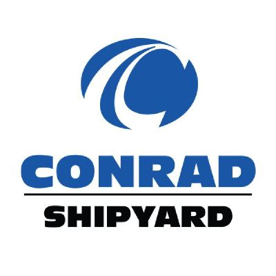 Logo representing the company, Conrad Shipyard